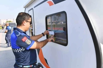 İzmir Büyükşehir Belediyesinden karavan işgaline önlem
