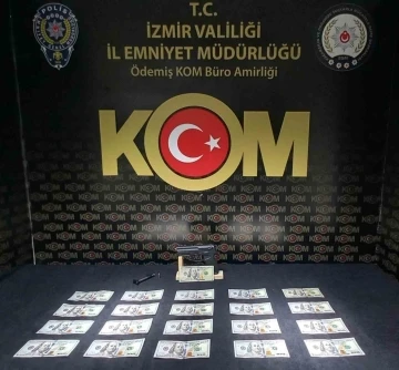 İzmir’de kalpazan operasyonu: Sahte paralarla yakalandılar
