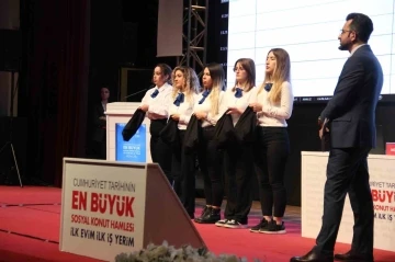 İzmir’de TOKİ heyecanı, kura çekimi başladı
