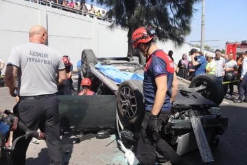 İzmir’deki kazada can pazarı: 3 ölü, 2 yaralı