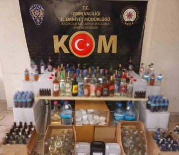 İzmir’in 6 ilçesinde dev gümrük kaçağı operasyonu
