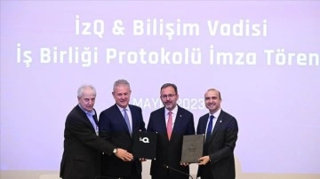 İzmir'de "İzQ ve Bilişim Vadisi İşbirliği Protokolü" imzalandı