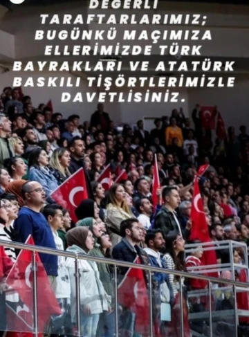 İzmit Belediyespor taraftarları Atatürk baskılı tişört giymeye davet etti