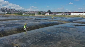 İzmit Körfezi’ni akvaryuma dönüştürecek dev projede ilk 20 geotekstil tüp hazır
