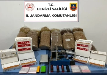 Jandarmadan kaçak tütün operasyonu
