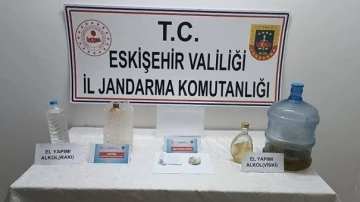 Jandarmadan uyuşturucu ve alkol operasyonu
