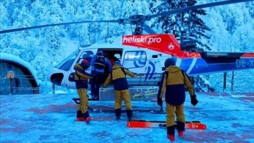 Kaçkar Dağları'nda "heliski" heyecanı başladı