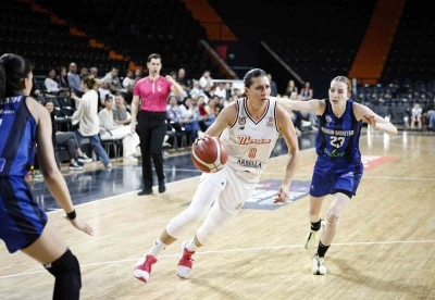 Kadınlar Basketbol Süper Ligi: ÇBK Mersin: 103 - Bodrum Basketbol: 43
