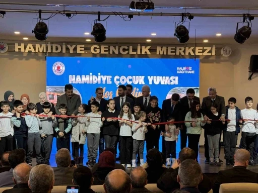 Kağıthane Belediyesi tarafından Hamidiye Çocuk Yuvası hizmete açıldı
