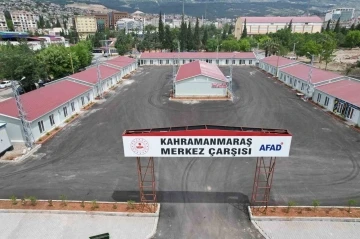 Kahramanmaraş ’Merkez Prefabrik Çarşı’ hizmete girdi
