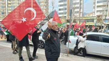 Kahramanmaraş’ta şehitler ve Gazze için yürüyüş
