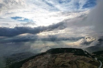 Kahramanmaraş’ta sis bulutları görsel şölen oluşturdu
