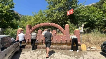 Kahramanmaraş’taki ‘ardıç suyu mesire alanı’ piknikçilerin uğrak yeri oldu
