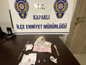 Kapaklı’da uyuşturucu tacirine operasyon
