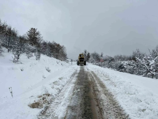 Kar sonrası kapanan tüm köy yolları ulaşıma açıldı
