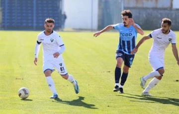 Karacabey Belediyespor'dan taraftarını üzen skor 