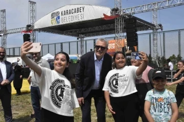 Karacabey’de Gençlik ve Spor Festivali büyük ilgi gördü