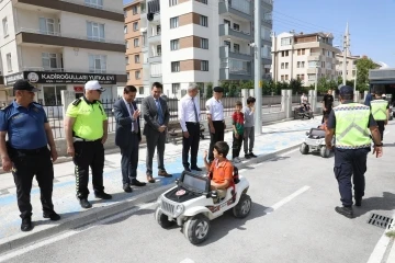 Karatay Trafik Eğitim Parkı’daki eğitimlere 6 bin 500 öğrenci katıldı
