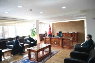 Kardeş Şehir Misrata’dan Kayseri Büyükşehir’e ‘geçmiş olsun’ ziyareti
