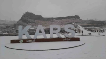 Kars’ta kar yağışı etkili oluyor
