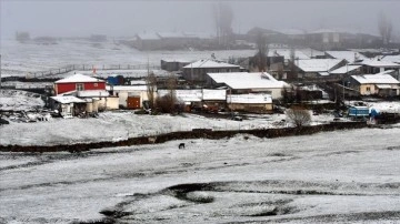 Kars ve Ardahan'da mayısta kar yağdı