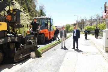 Kastamonu’da sıcak asfalt çalışmaları başladı
