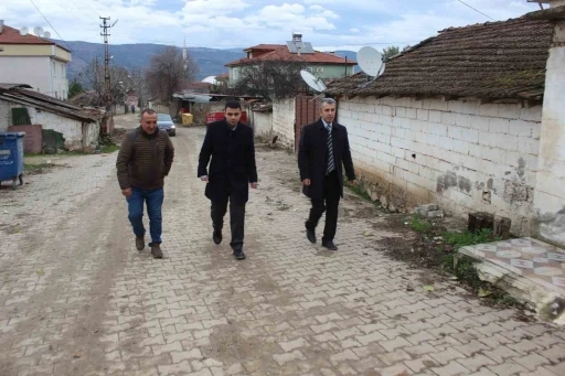 Kaymakam Kılıç, Ciciler Köyü’ndeki yatırımları inceledi
