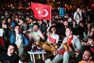 Kayseri’de milli takım coşkusu
