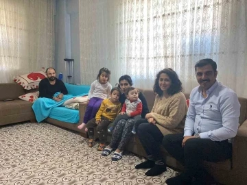 Kaza geçiren depremzede vatandaşa Aile ve Sosyal Hizmetler destek oldu
