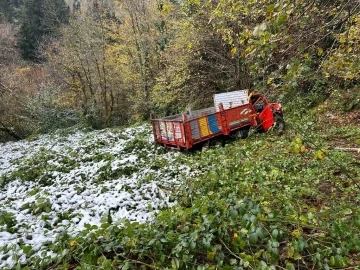 Kaza yaptığı araçta saatler sonra ölü bulundu