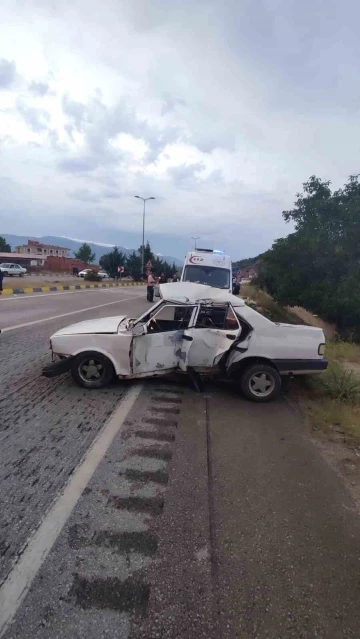 Kazaya karışan sürücü hem ehliyetsiz hem de alkollü çıktı
