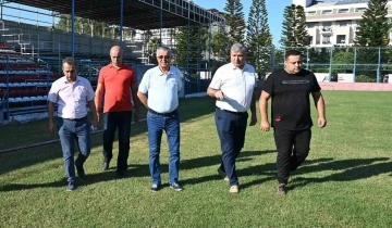 Kazım Gül Spor Tesisleri’nde yenileme çalışmaları başlatıldı
