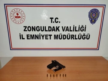  Ereğli’de uyuşturucu ve silah yakalandı, 5 gözaltı!