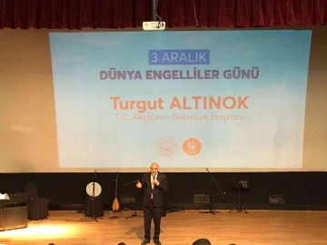 Keçiören’de Engelliler Günü’ne özel etkinlik düzenlendi
