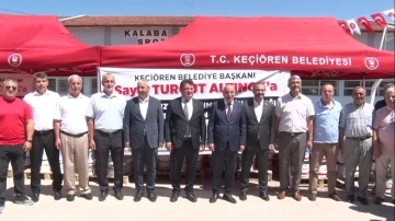 Keçiören’de &quot;Eğitime bir tuğla da bizden&quot; projesi hayata geçti
