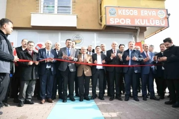 KESOB ERVA Spor Okulu açıldı
