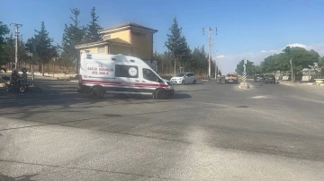 Kilis’te motosiklet ile otomobil çarpıştı: 1 yaralı
