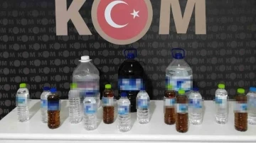 Kırıkkale’de 21 litre kaçak içki ele geçirildi
