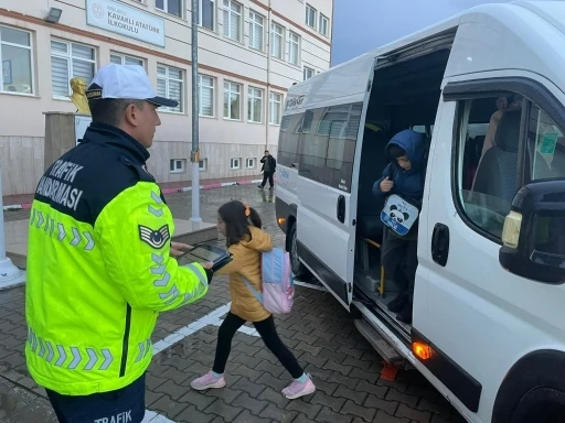 Kırklareli’nde okul servisleri denetlendi
