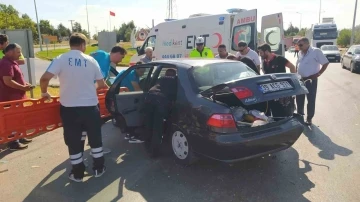 Kırklareli’nde otomobiller çarpıştı: 1 yaralı
