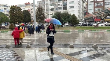 Kırklareli’nde sağanak yağış sevindirdi
