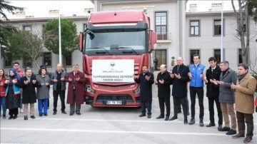 Kırklareli'nden deprem bölgesine 40 ton gıda gönderildi