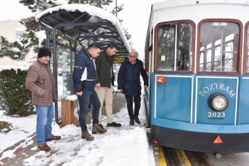 Kırşehir Belediyesi Boztram’ı inceledi
