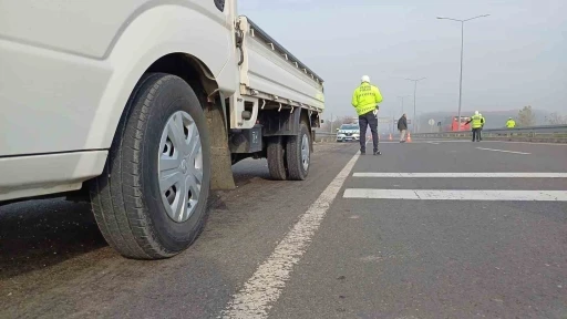 Kış lastiği uygulamasında ilk cezalar yazıldı
