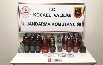 Kocaeli’de gümrük kaçağı alkol ele geçirildi
