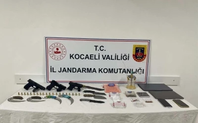 Kocaeli’de uyuşturucu operasyonu
