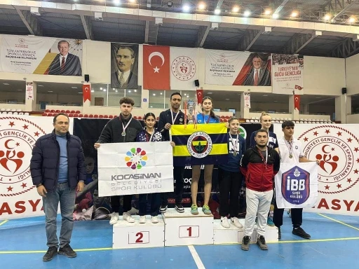 Kocasinan’ın gururu milli sporcuları, Türkiye Şampiyonası’nda ikinci oldu
