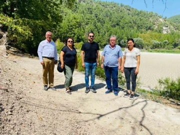 Kolak Gölünde incelemele yapıldı
