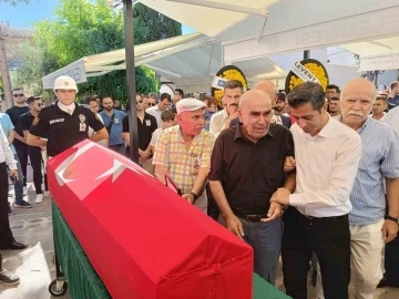 Komşusu tarafından öldürülen emniyet bekçisi defnedildi
