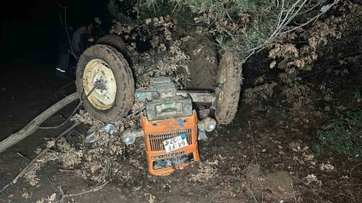 Kontrolden çıkan traktör ormanlık alana devrildi: 2 ölü, 2 yaralı